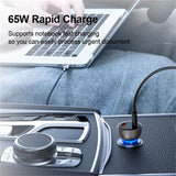 Baseus 65W USB Car Charger Quick Charge 4.0