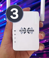 Ultra Range X (3-Pack) Top-Rated Wi-Fi Extender & Booster